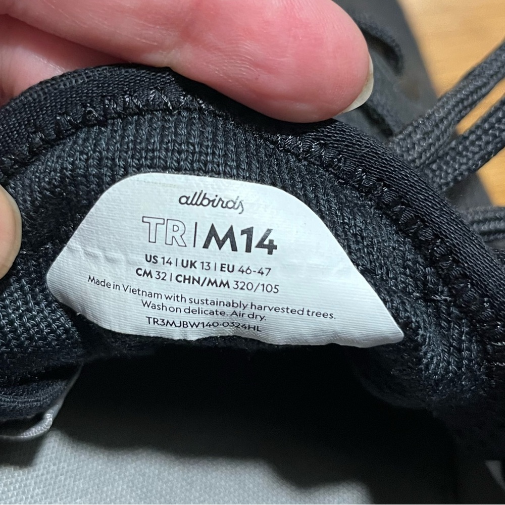 Allbirds TR Runners | Men’s 14 | Lightweight Comfort Shoes - Picture 8 of 9